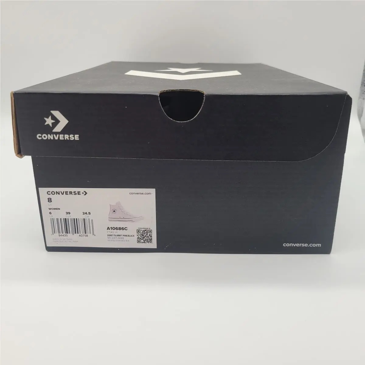 Converse shoes - Chuck Taylor All Star Crochet Lace - A10686C - Egret (UPC: 644110557520) 10