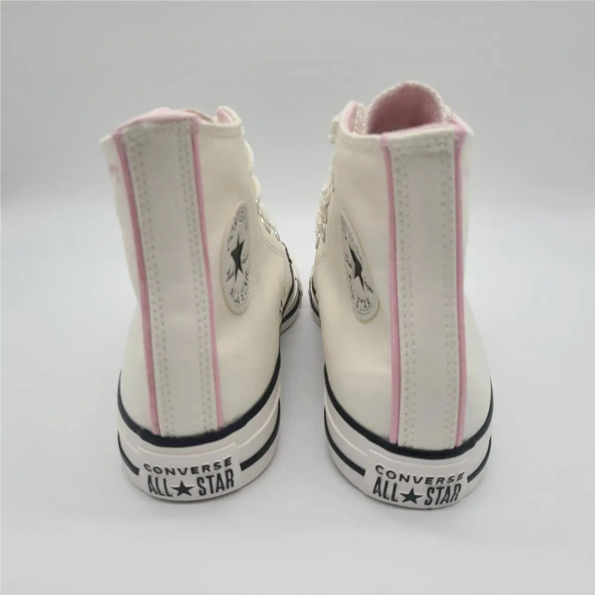 Converse shoes - Chuck Taylor All Star Crochet Lace - A10686C - Egret (UPC: 644110557520) 5