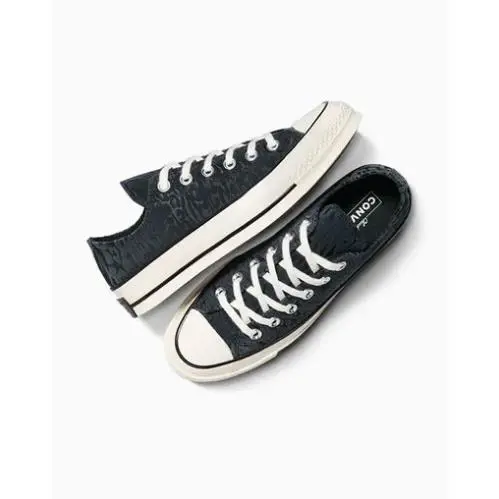 Converse shoes - Chuck 70 Stain Black Leopard - White 3