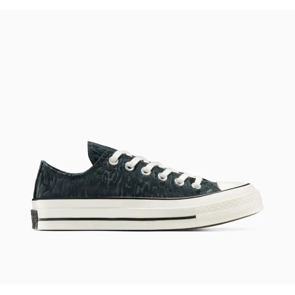 Converse shoes - Chuck 70 Stain Black Leopard - White 4