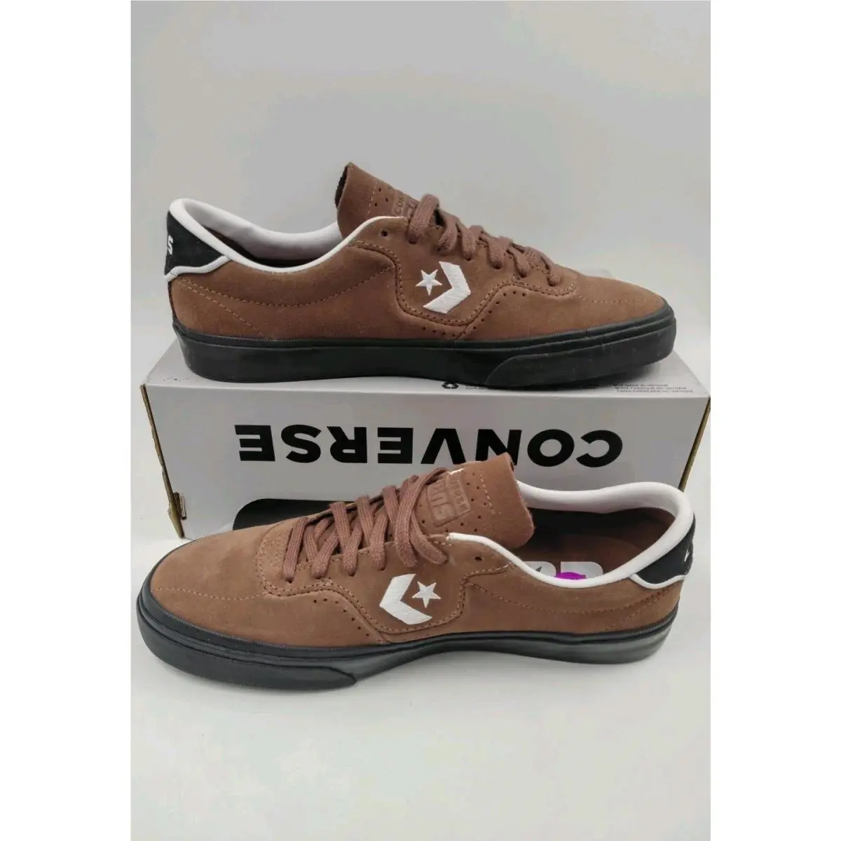 Converse shoes - Converse OX - A09241C - Brown (UPC: 024435208015) 0