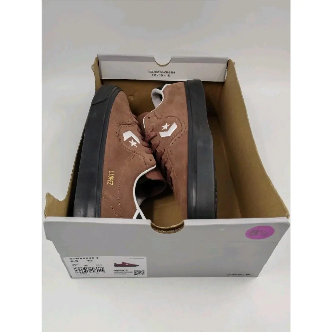 Converse shoes - Converse OX - A09241C - Brown (UPC: 024435208015) 6