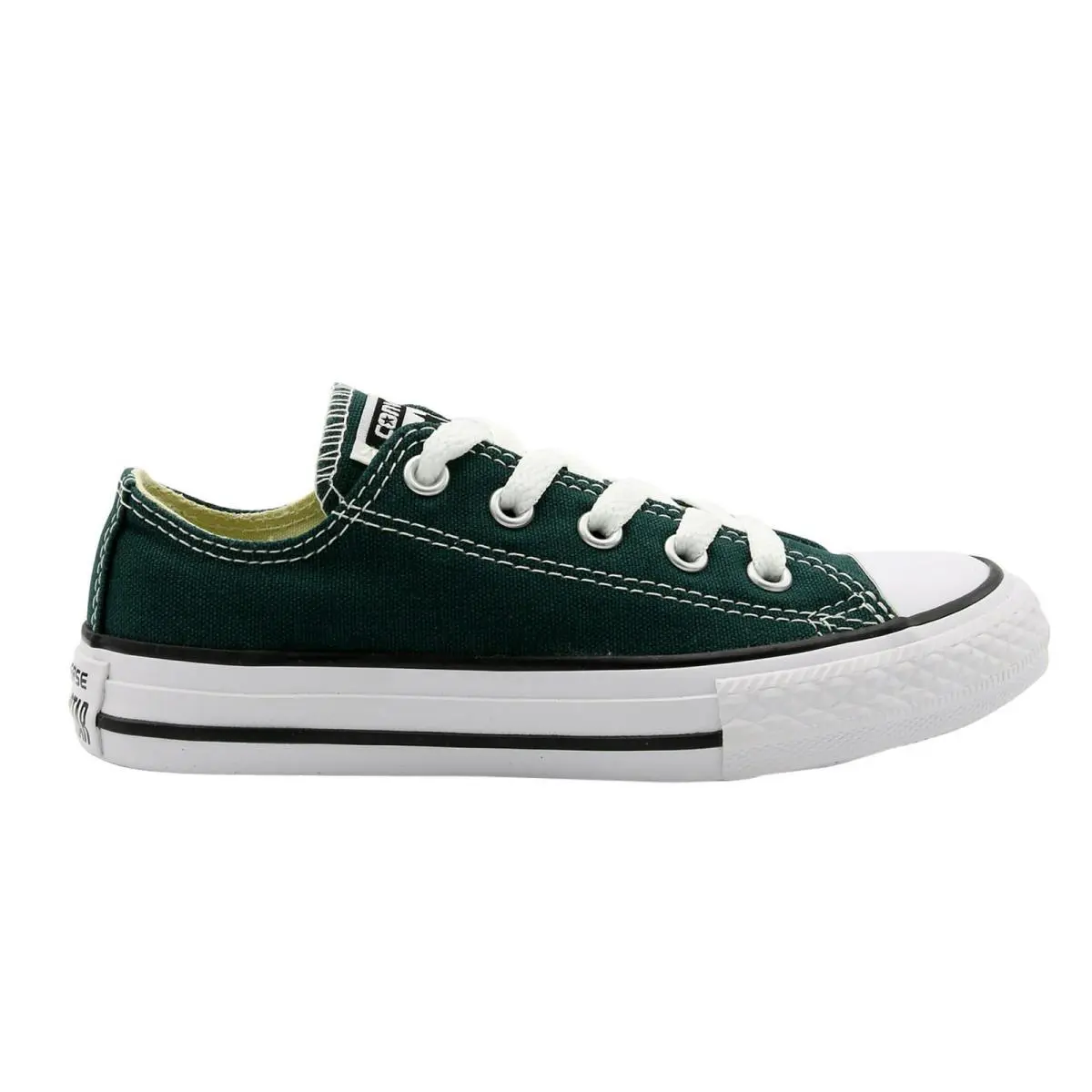 Converse Chuck Taylor All Star Sneakers Womens Size US 3 Green Lowtop Canvas