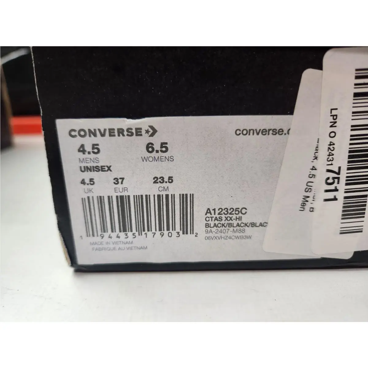 Converse shoes - Converse Chuck Taylor All Star Hi - Black 6
