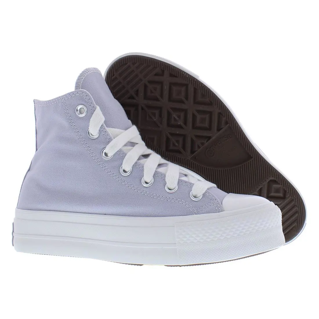 Converse Chuck Taylor All Star Lift High Womens Shoes Size 7.5 Color: Ghost