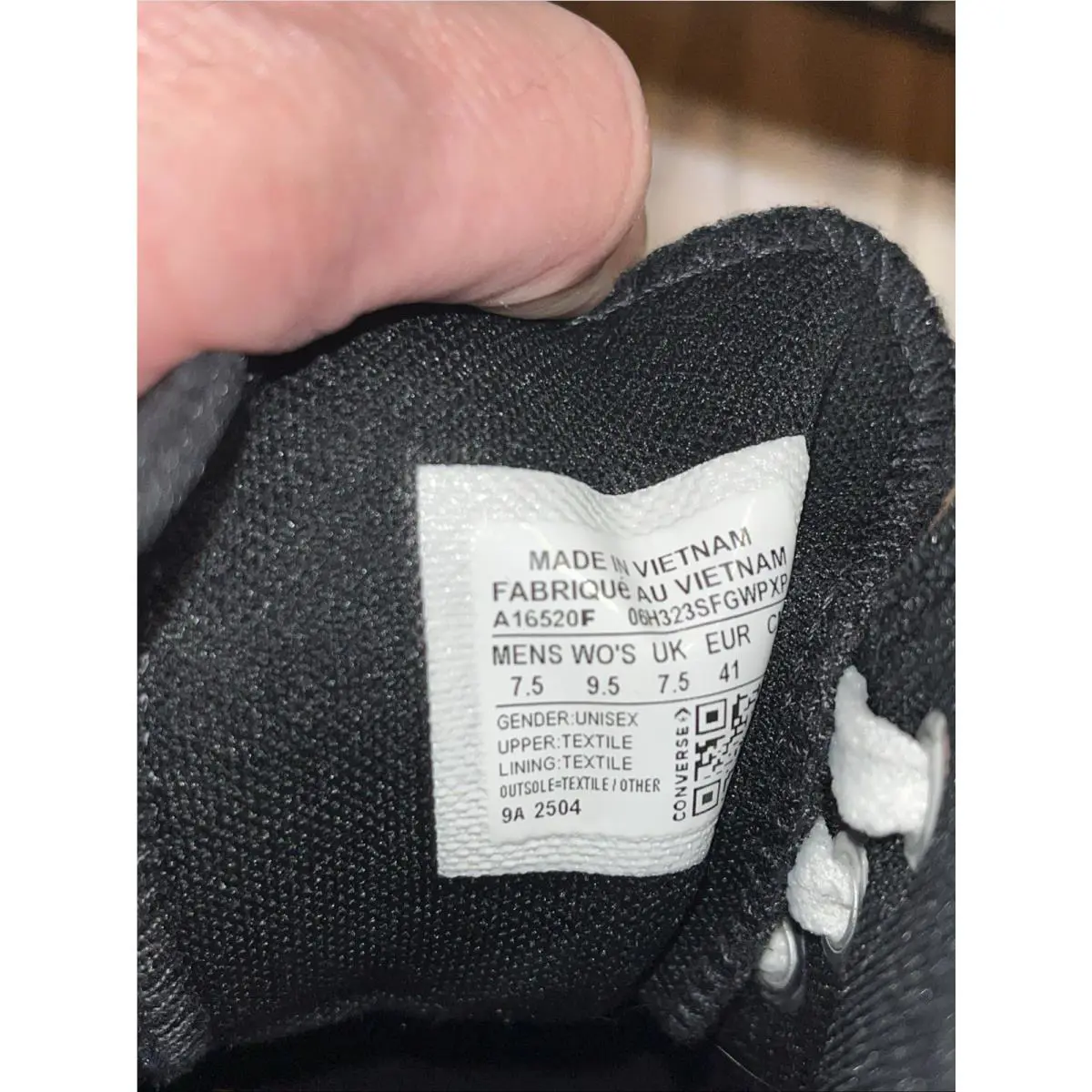 Converse shoes - Converse Chuck Taylor All Star - A16520F - Black 14