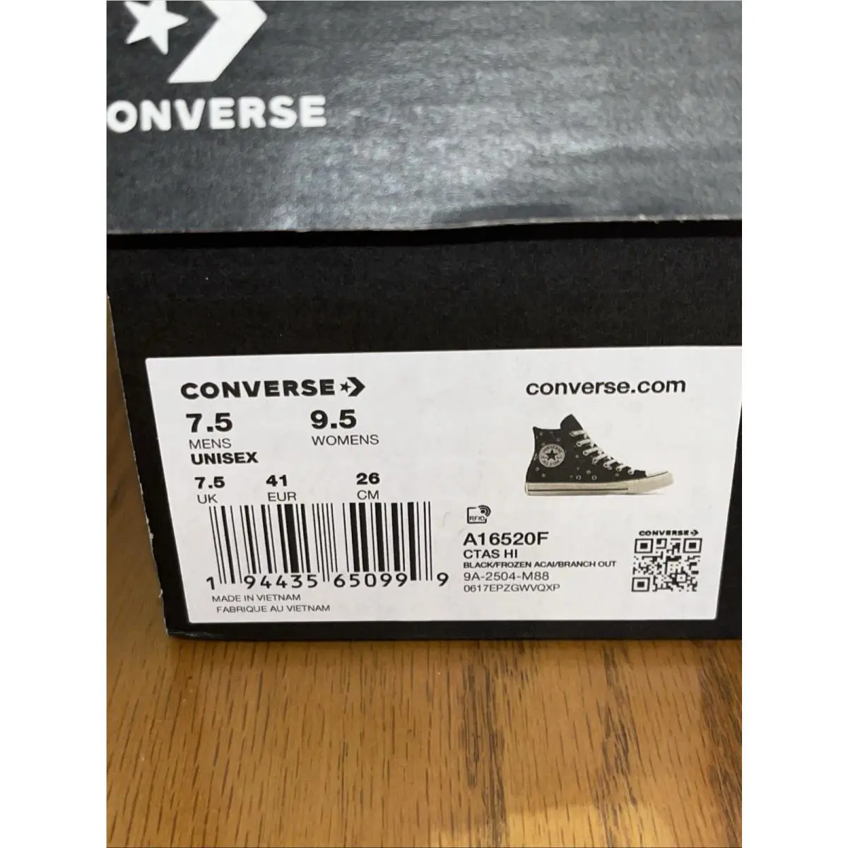 Converse shoes - Converse Chuck Taylor All Star - A16520F - Black 3