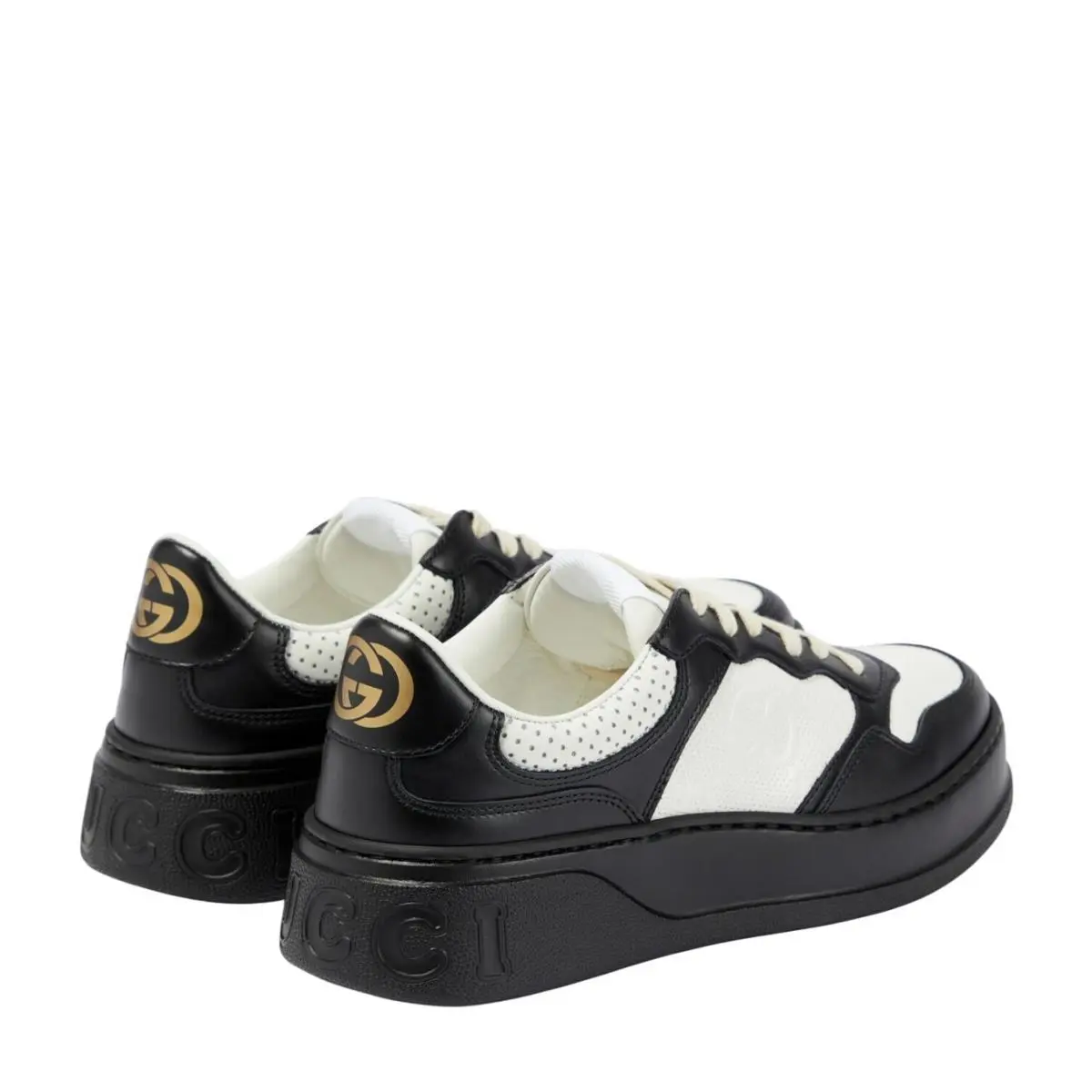 Gucci shoes - Gucci GG Embossed Sneaker - Embossed Sneaker - 669582 - Black 9