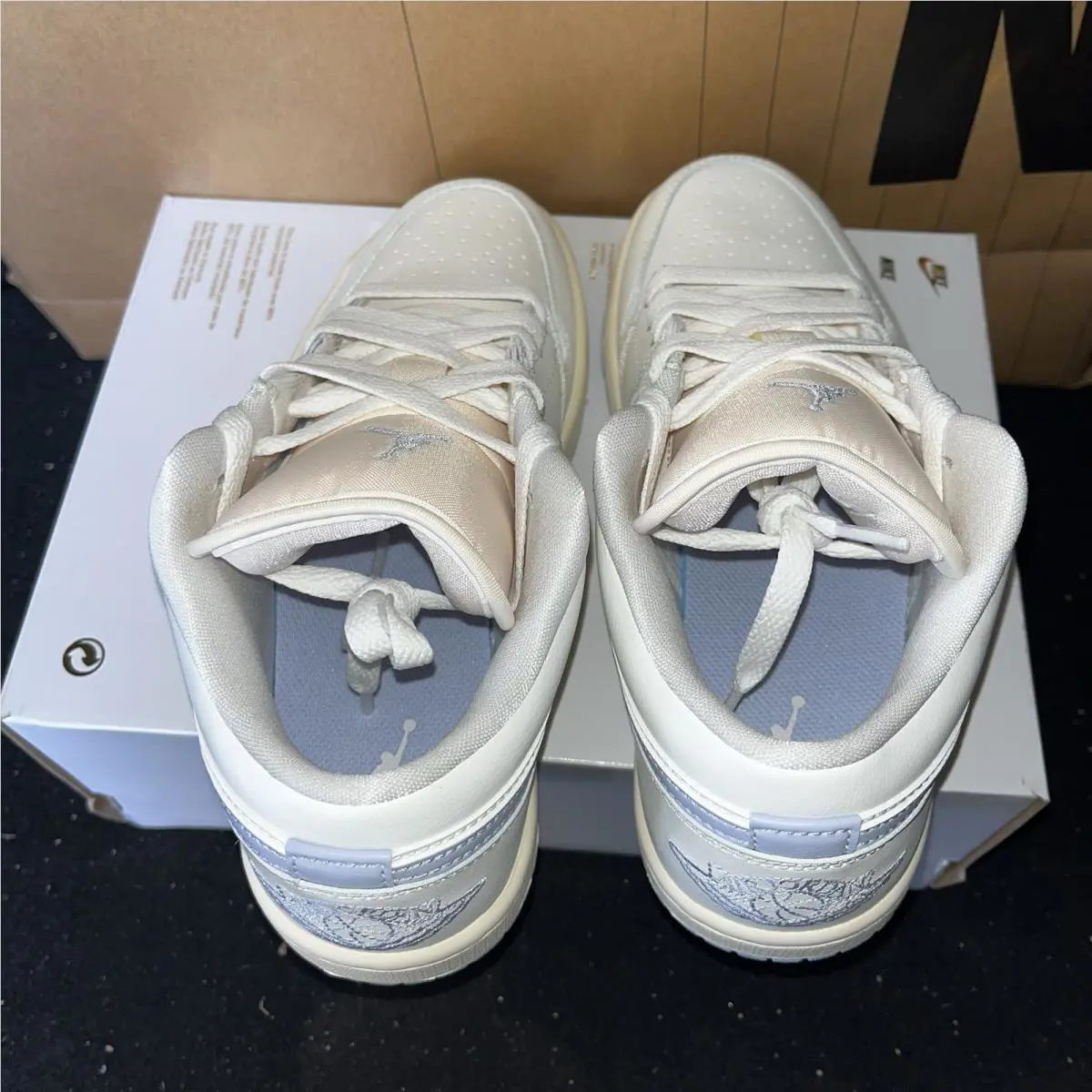 Nike shoes - Air Jordan 1 Low - Air Low - DC0774-106 - Sail / Coconut Milk / Ghost 4