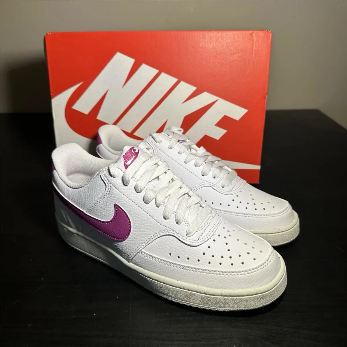 Nike shoes - Nike Court Vision Low NN - DH3158-500 - White (UPC: 198481716142) 0