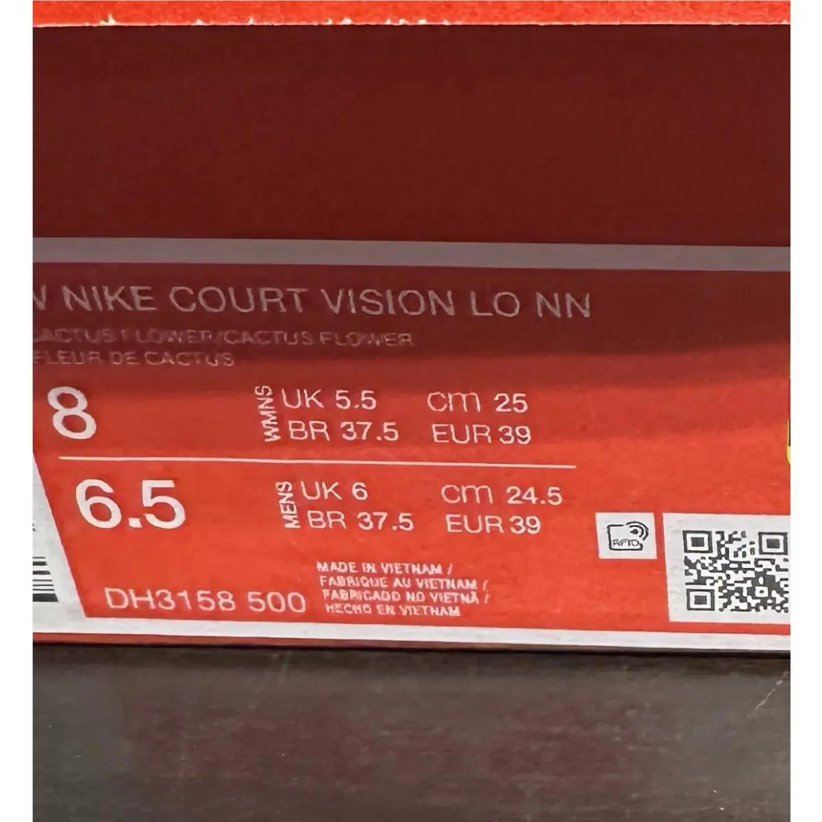 Nike shoes - Nike Court Vision Low NN - DH3158-500 - White (UPC: 198481716142) 5
