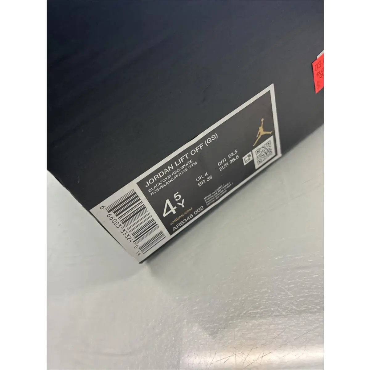 Nike shoes - Air Jordan Lift Off - Air Lift Off - AR6346-002 - Black (UPC: 666003338344) 2