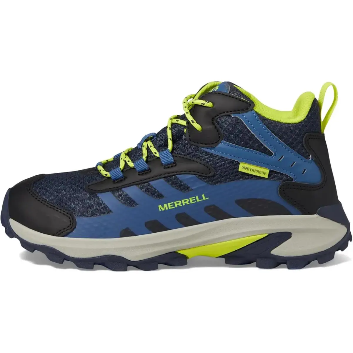 Merrell shoes - Navy/Hi Viz (UPC: 195019877818) 0