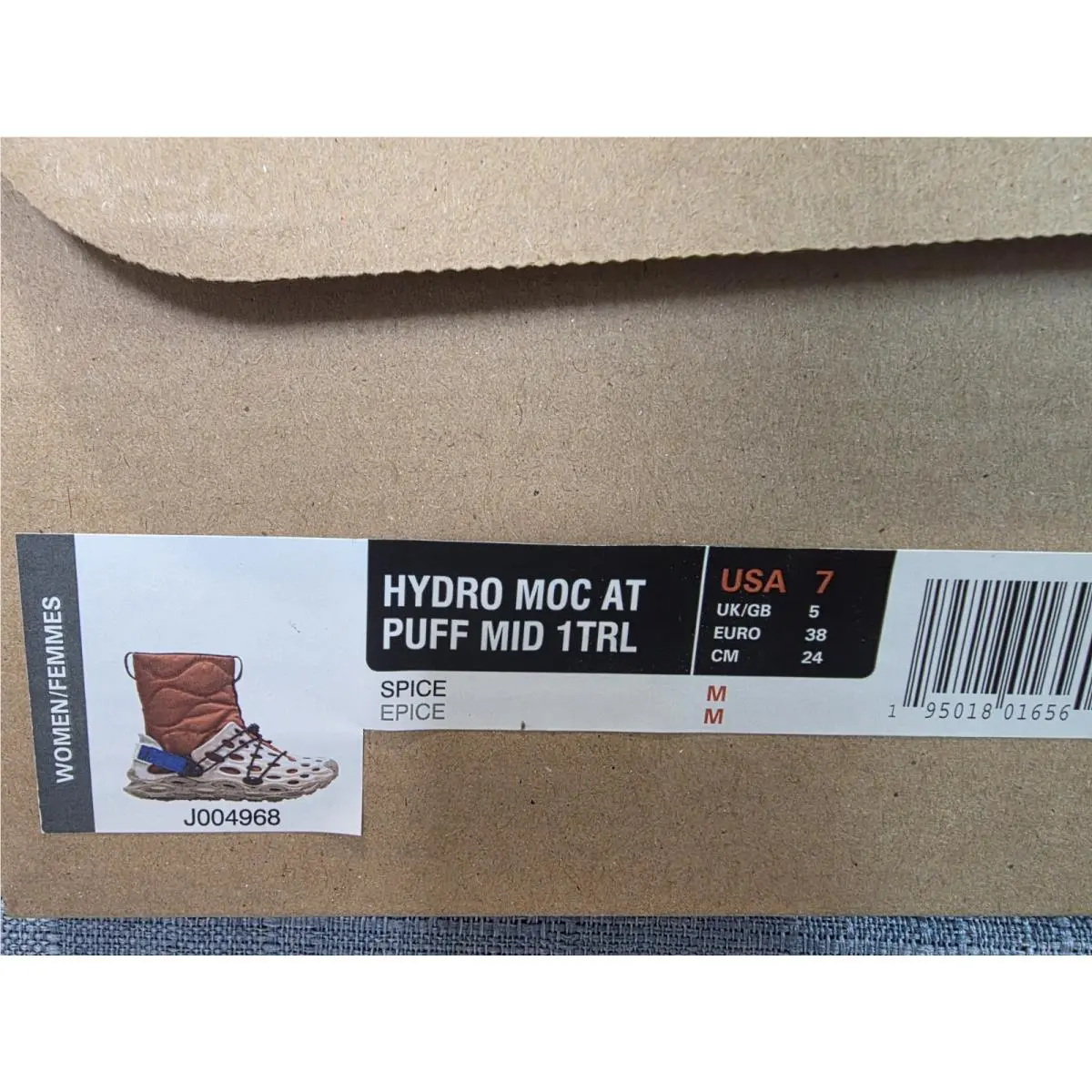 Merrell shoes - Merrell Hydro Moc AT Puff - Spice 4