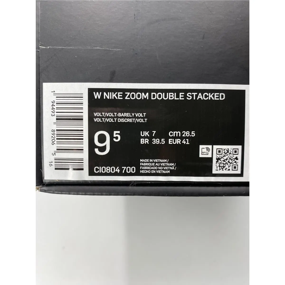 Nike shoes - Nike Zoom Double Stacked - Zoom Double Stacked - CI0804 700 - Volt 6