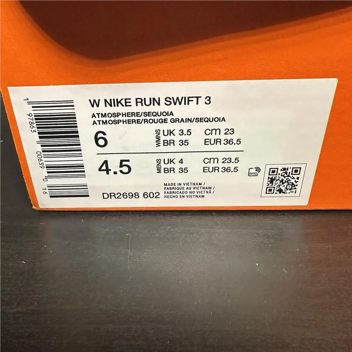 Nike shoes - Nike Run Swift 3 - Run Swift - DR2698-602 - Pink 5