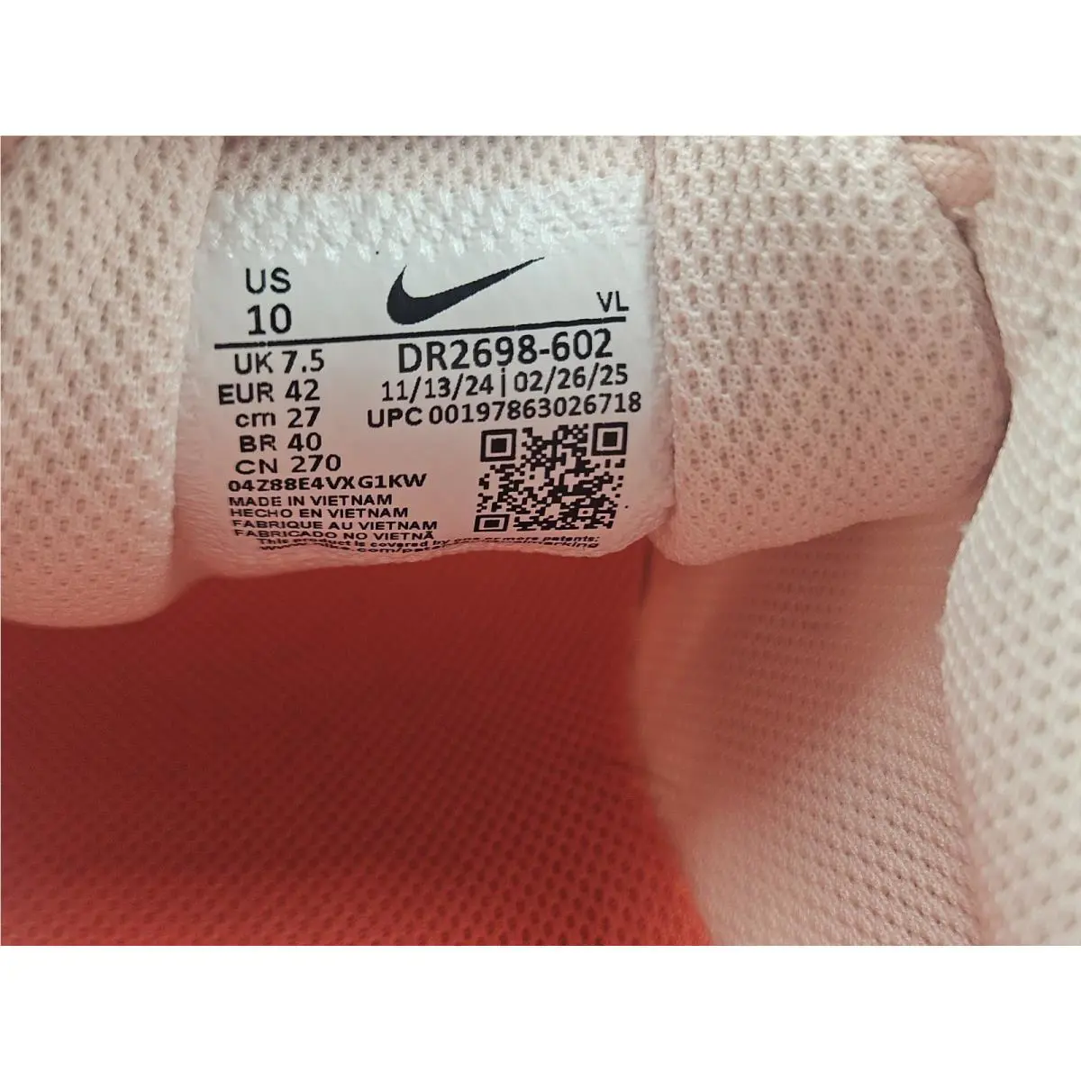 Nike shoes - Nike Run Swift 3 - Run Swift - DR2698-602 - Pink 4