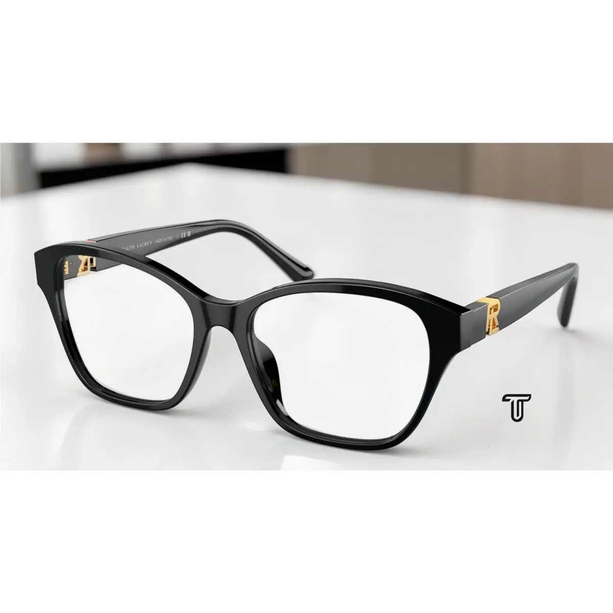Ralph Lauren RL6236U 5001 Black Demo Lens 53 mm Women`s Eyeglasses