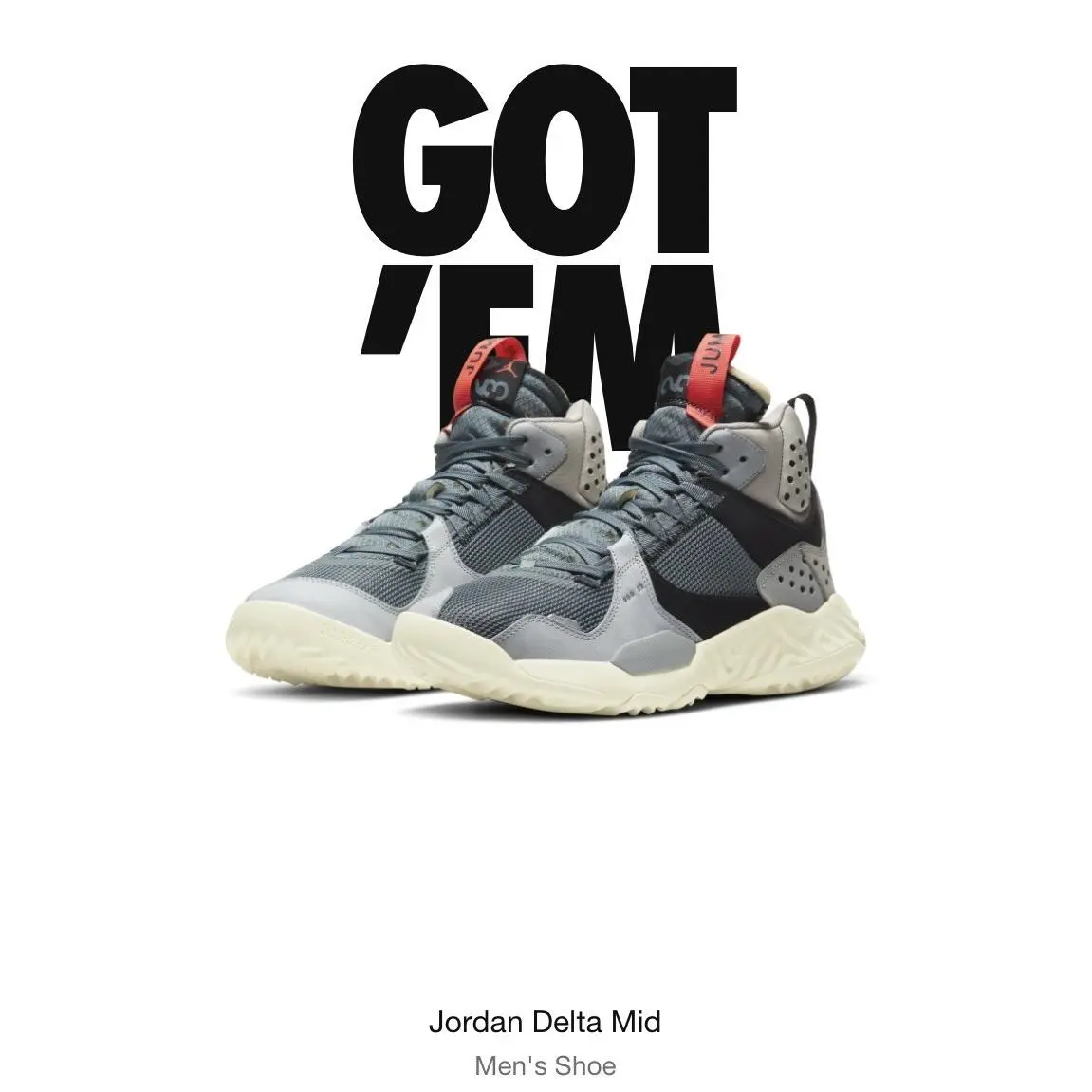 Nike shoes - Jordan Delta Mid - Delta Mid - DC2130-300 - Black, Blue, Manufacturer: Black (UPC: 194500898493) 5