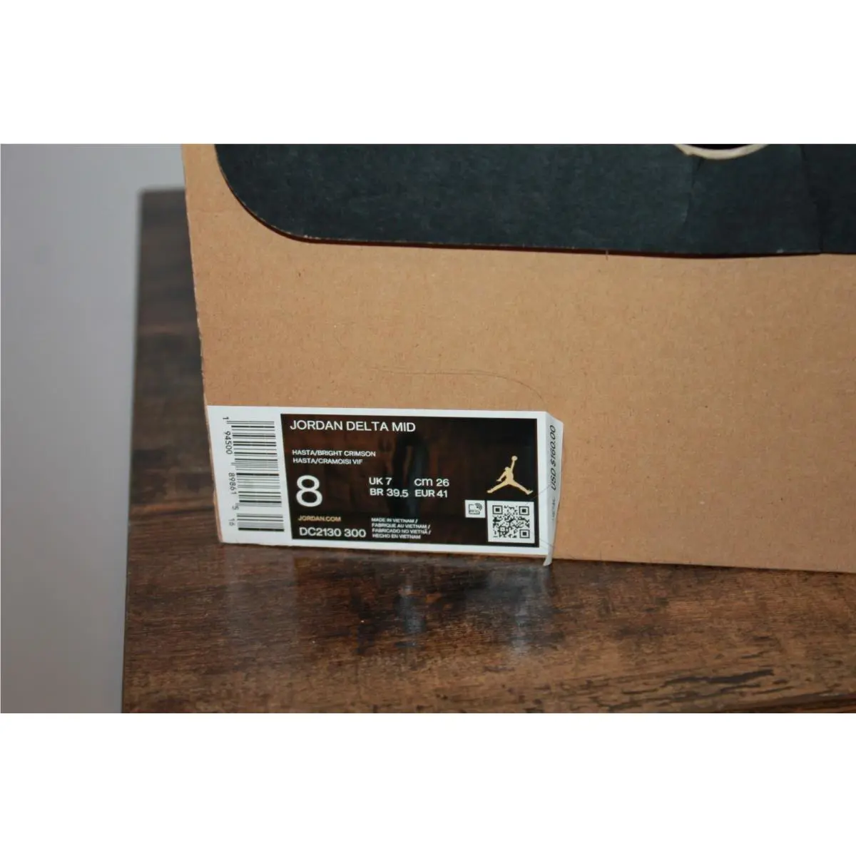 Nike shoes - Jordan Delta Mid - Delta Mid - DC2130-300 - Black, Blue, Manufacturer: Black (UPC: 194500898493) 2