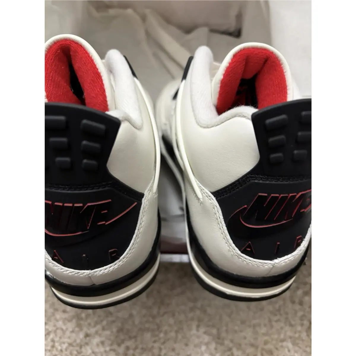 Nike shoes - Air Jordan 4 - Air - IM4002-100 - White 4
