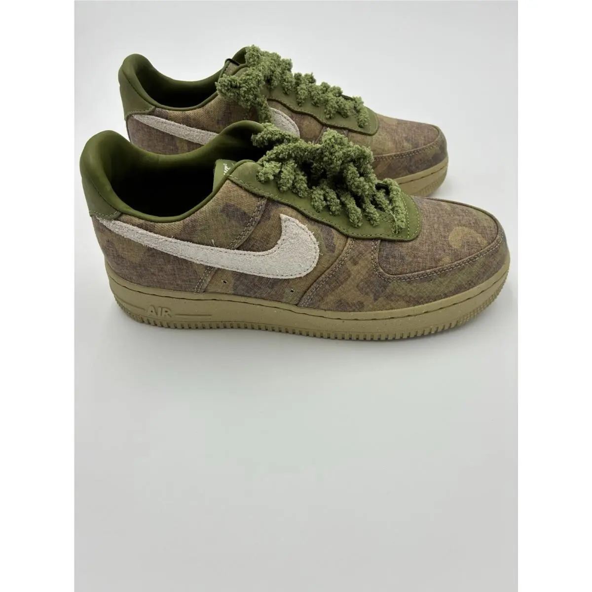 Air Force 1 Low QS Camo Asparagus Wheat Grass Mens 8 Womens 9.5 by Nike