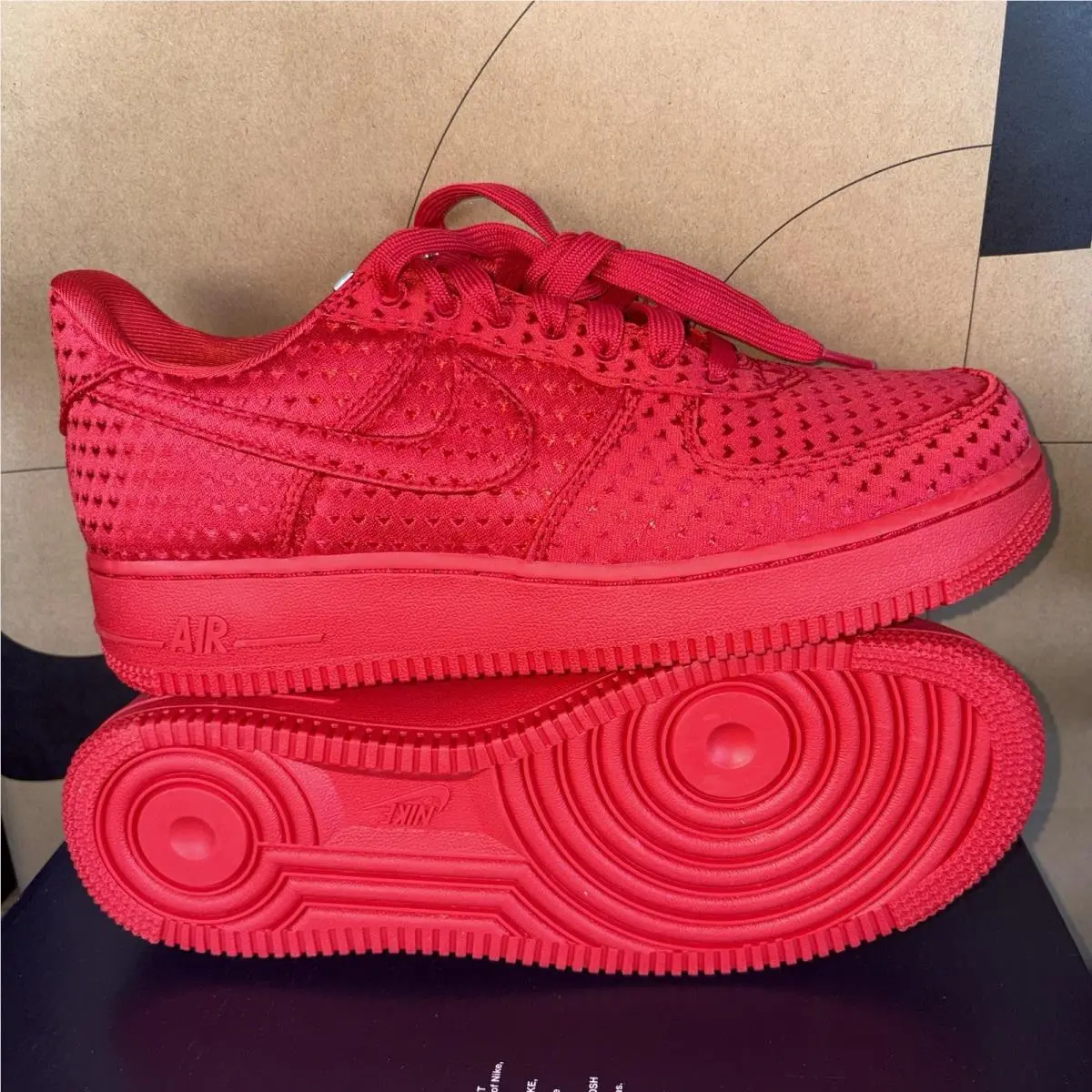 Nike shoes - Nike Air Force 1 - Air Force - IQ9965-600 - Red 3