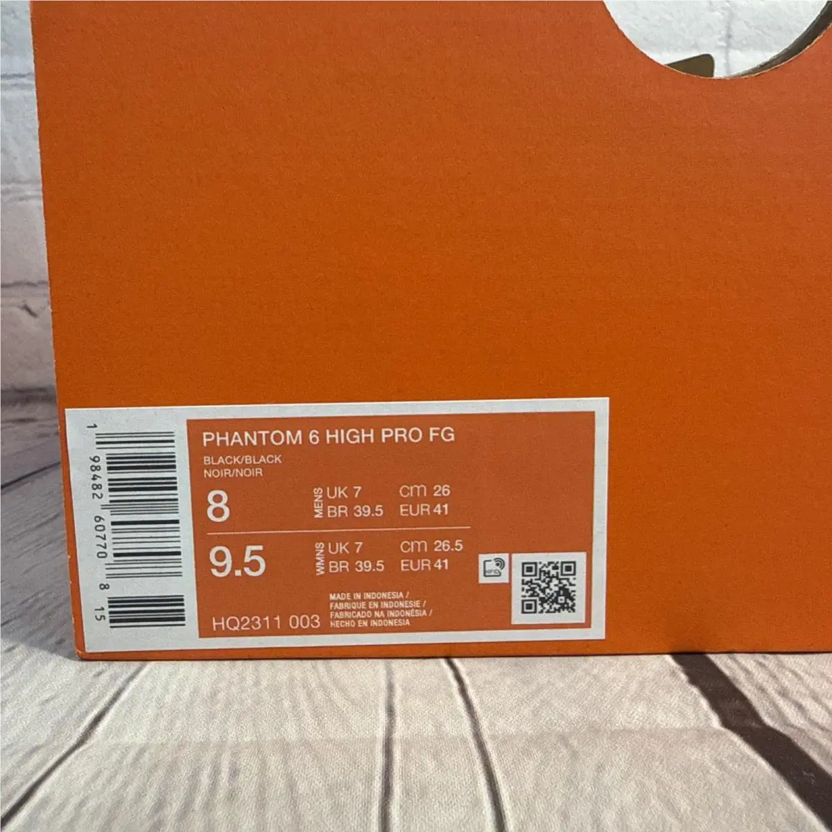 Nike shoes - Nike Phantom 6 - Phantom - HQ2311-003 - Black (UPC: 0198482607708) 10