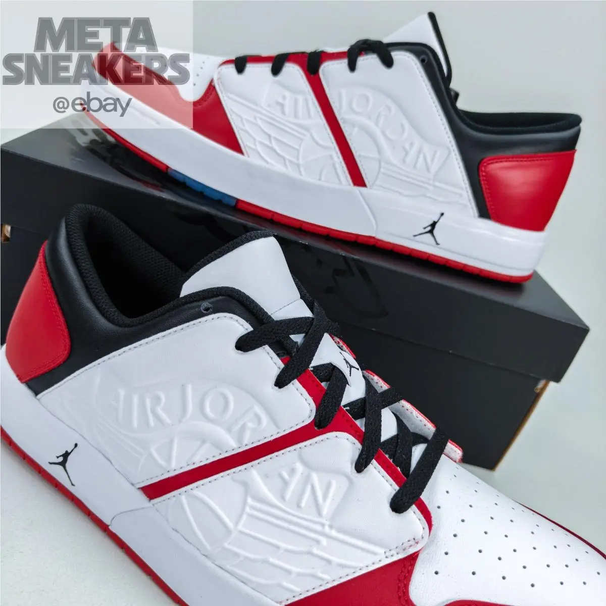 Nike shoes - Air Jordan Nu Retro - Air Retro - DV5141-611 - Red / Black / White 9