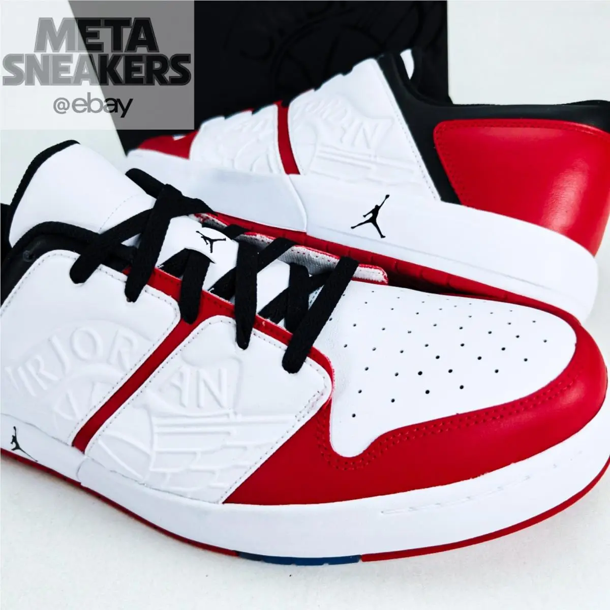 Nike shoes - Air Jordan Nu Retro - Air Retro - DV5141-611 - Red / Black / White 4