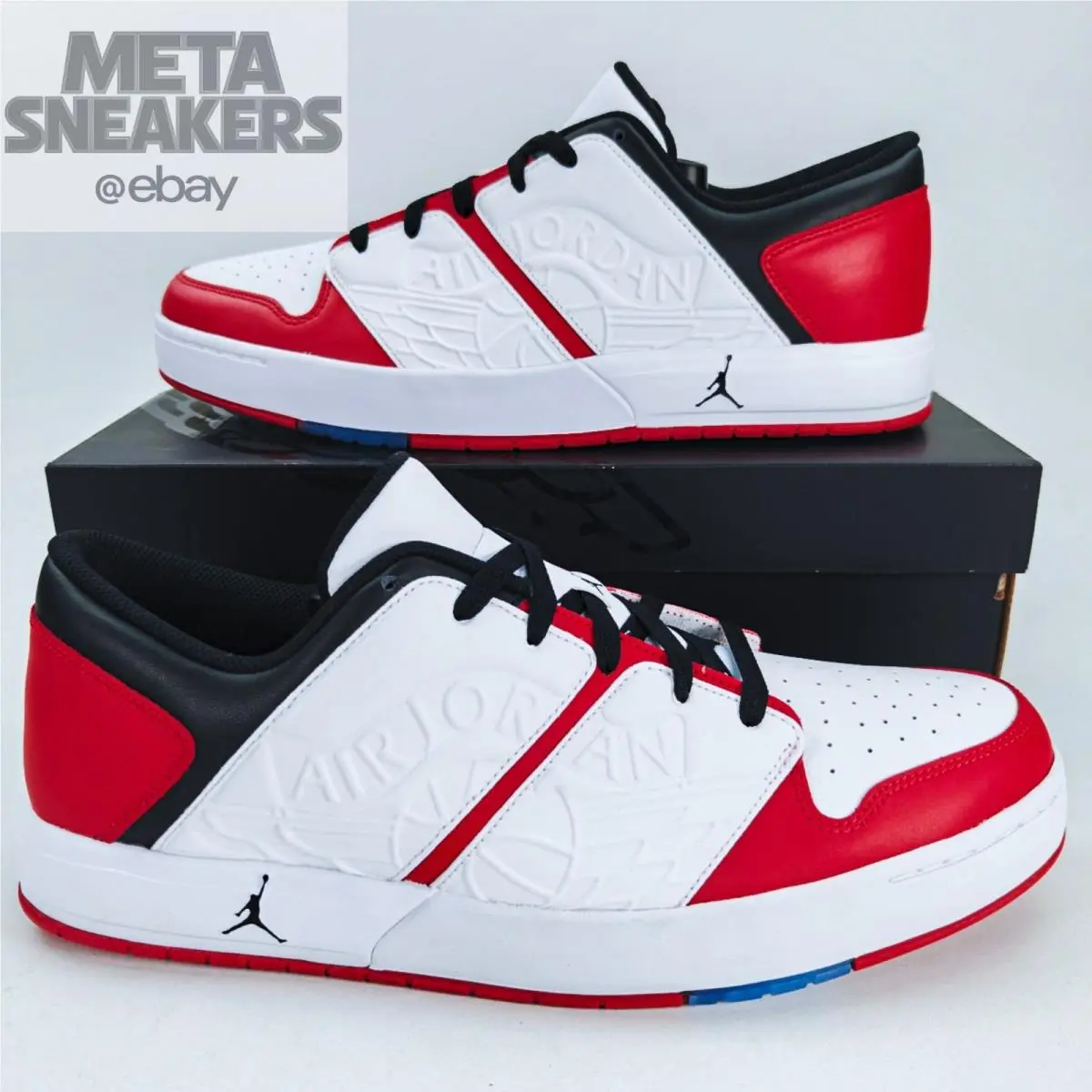 Nike shoes - Air Jordan Nu Retro - Air Retro - DV5141-611 - Red / Black / White 5