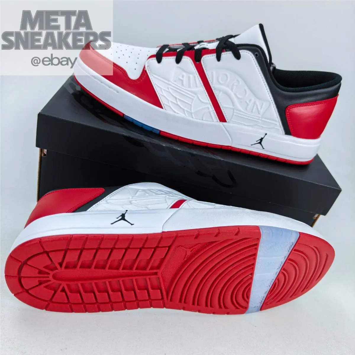 Nike shoes - Air Jordan Nu Retro - Air Retro - DV5141-611 - Red / Black / White 7
