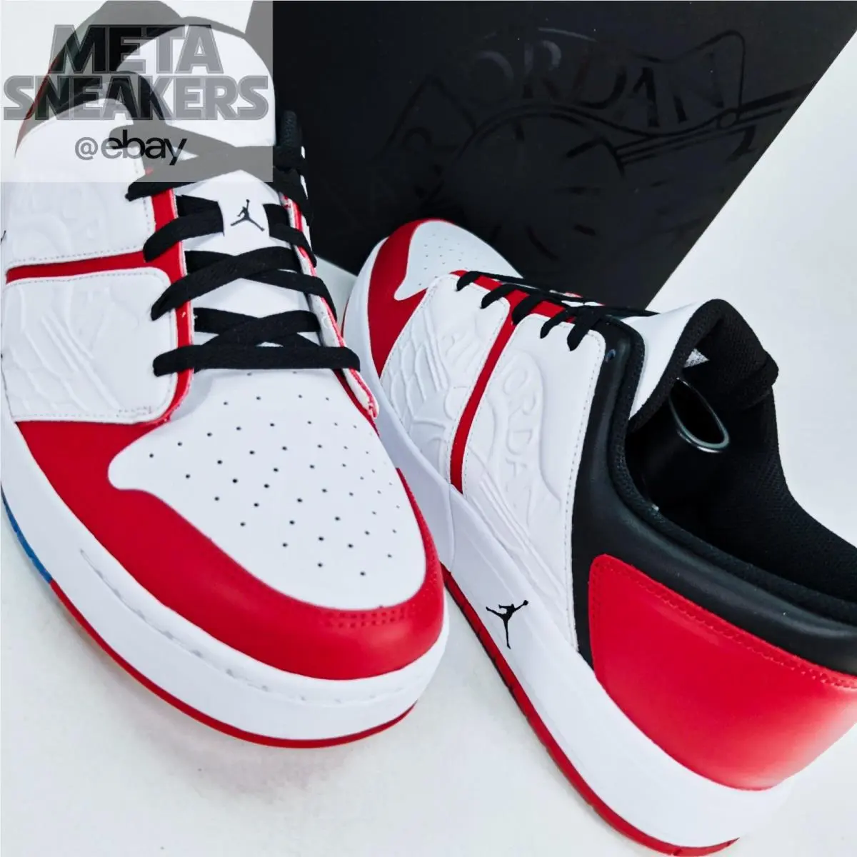 Nike shoes - Air Jordan Nu Retro - Air Retro - DV5141-611 - Red / Black / White 3