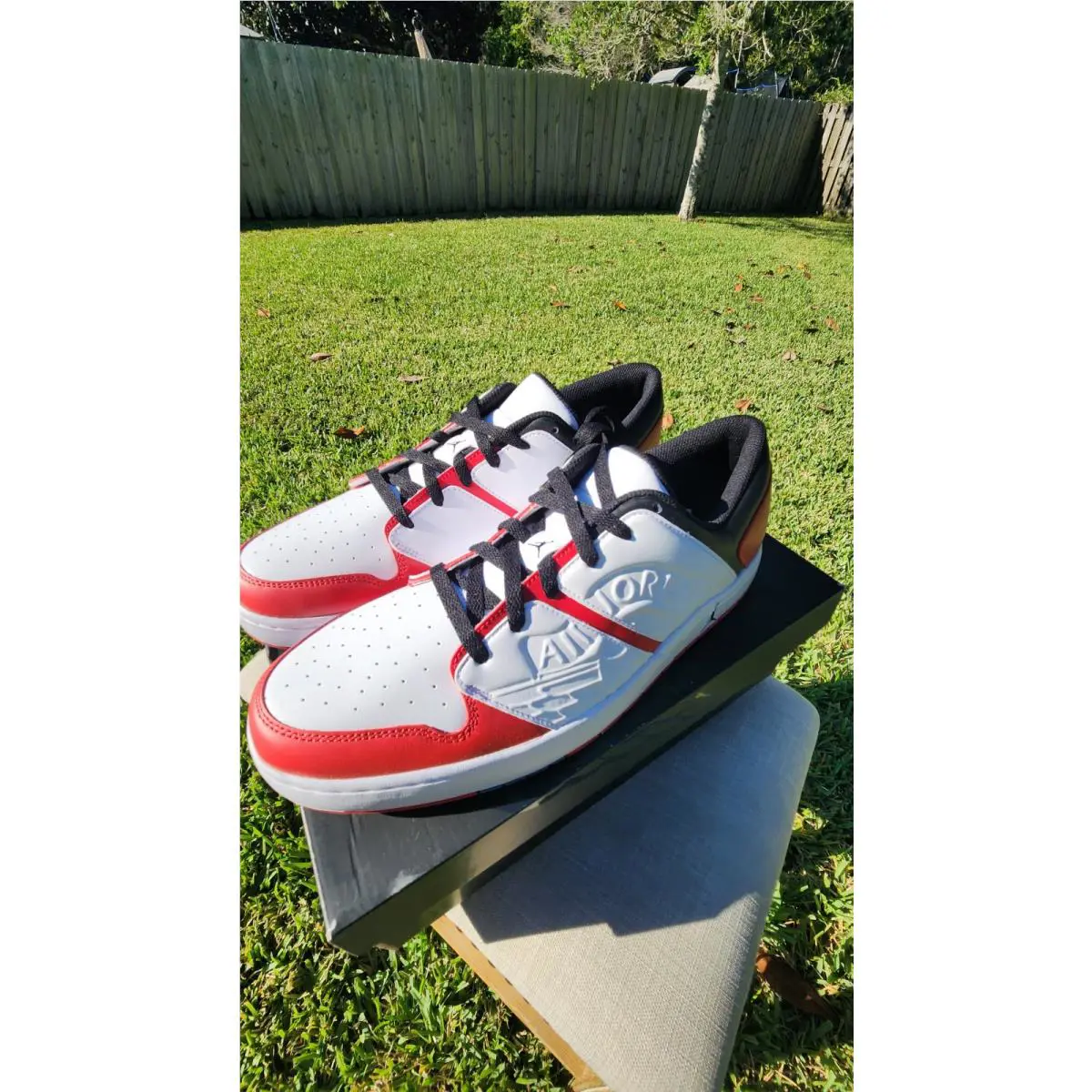 Nike shoes - Jordan 1 Low - Low - DV5141-611 - Red 2
