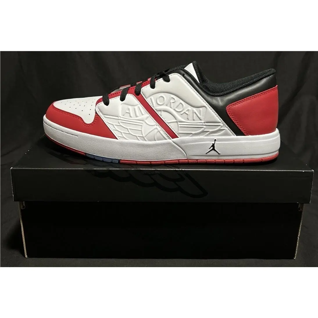 Nike Jordan Nu Retro 1 Low Shoes `varsity Red` DV5141-611 Size 12
