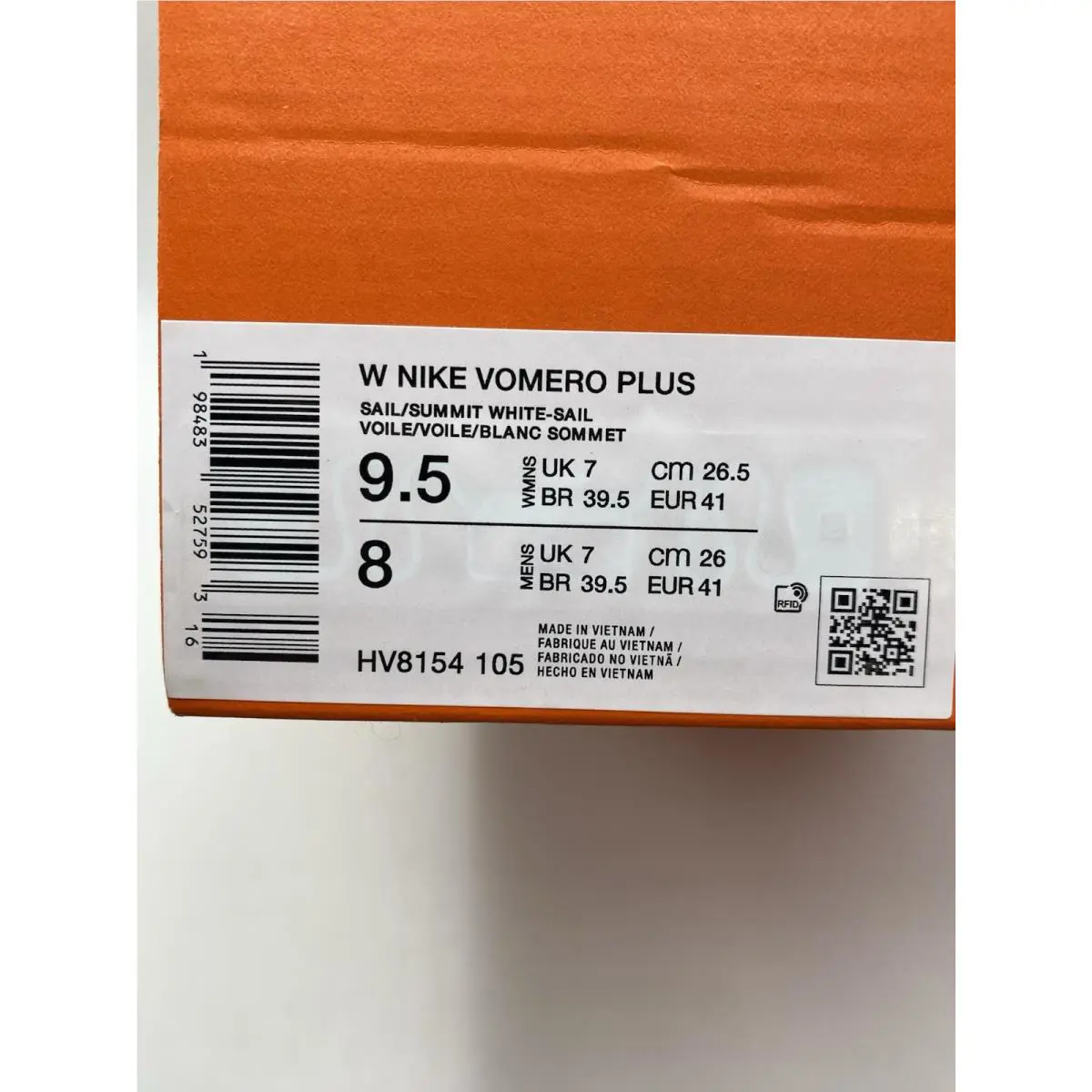 Nike shoes - Nike Vomero Plus - Vomero Plus - HV8154-105 - White 7