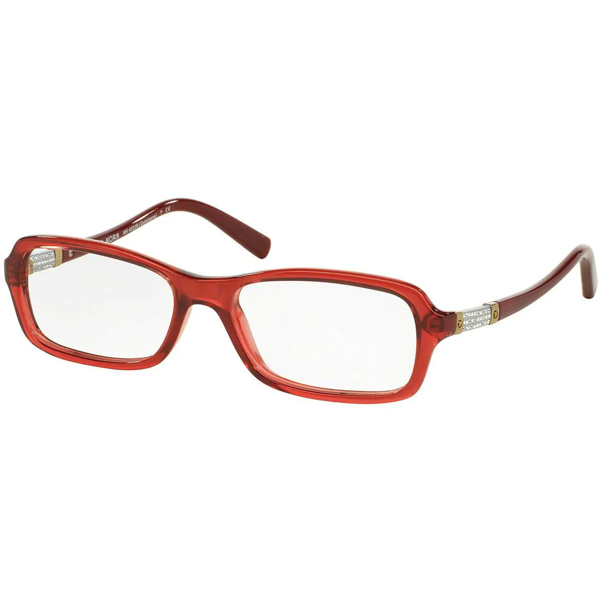 Michael Kors MK4022B Quisisana 3042 Milky Burgundy Eyeglasses 55mm 16 140 - Frame: Burgundy