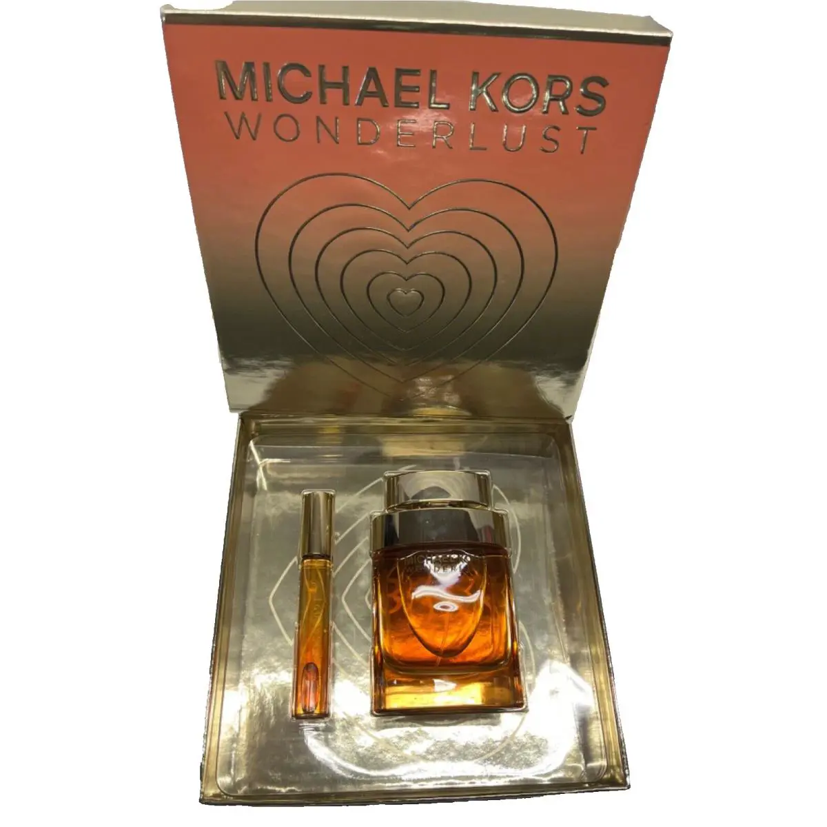 Michael Kors Wonderlust Eau de Parfum Spray 3.4 Oz. Rollerball 0.34 oz