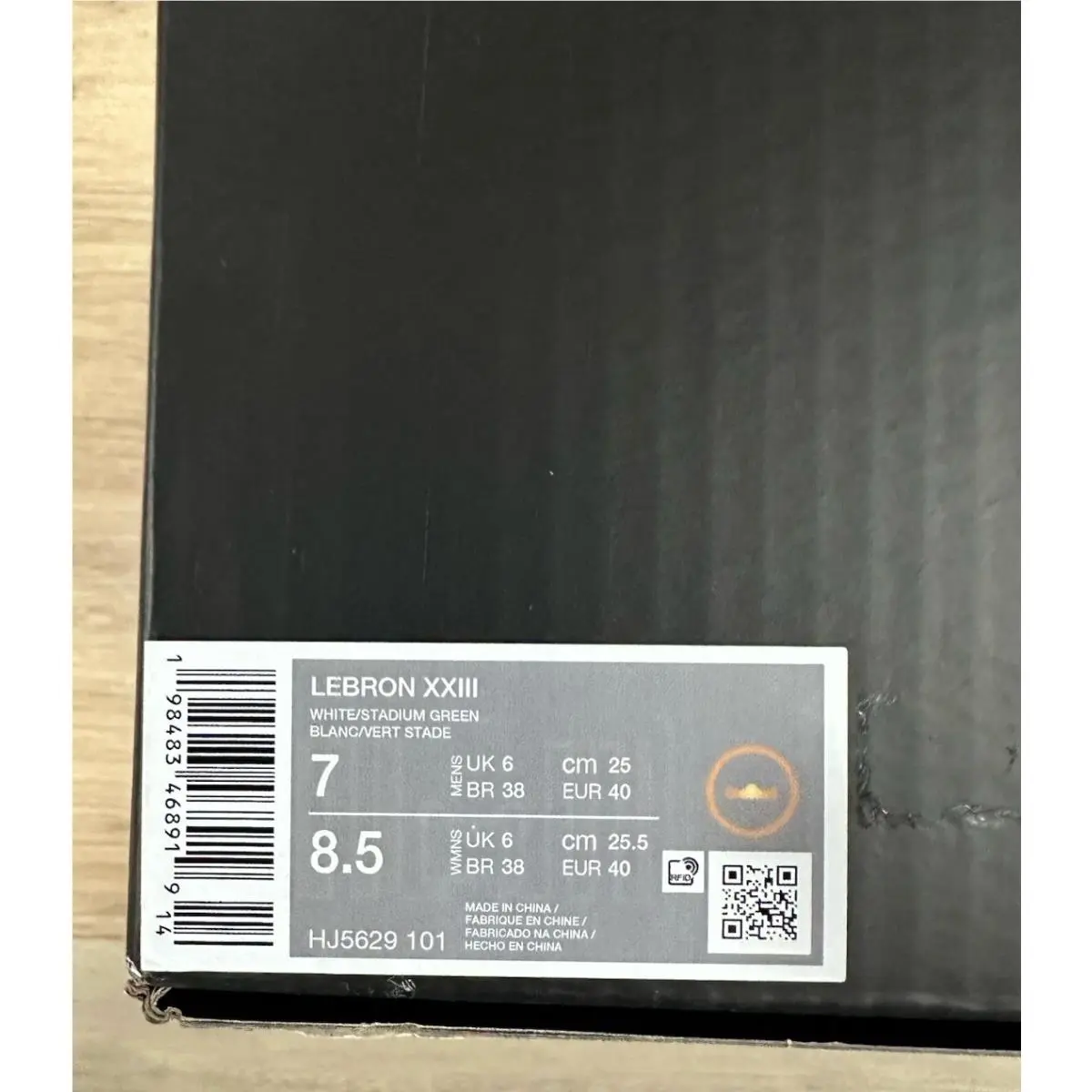 Nike shoes - Nike Lebron 23 - Lebron - HJ5629-101 - White/Stadium Green (UPC: 198483468919) 14