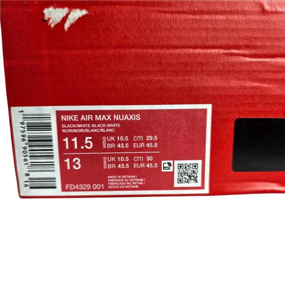 Nike shoes - Nike Air Max Nuaxis - Air Max Nuaxis - FD4329-001 - Black 12