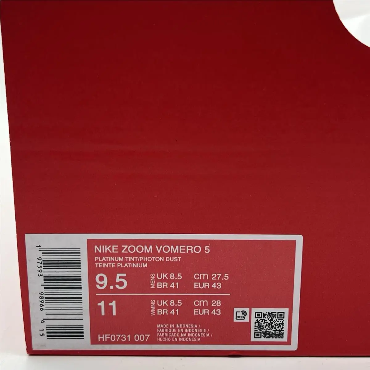 Nike shoes - Nike Air Zoom Vomero 5 - HF0731-007 - Beige (UPC: 0197593990457) 5