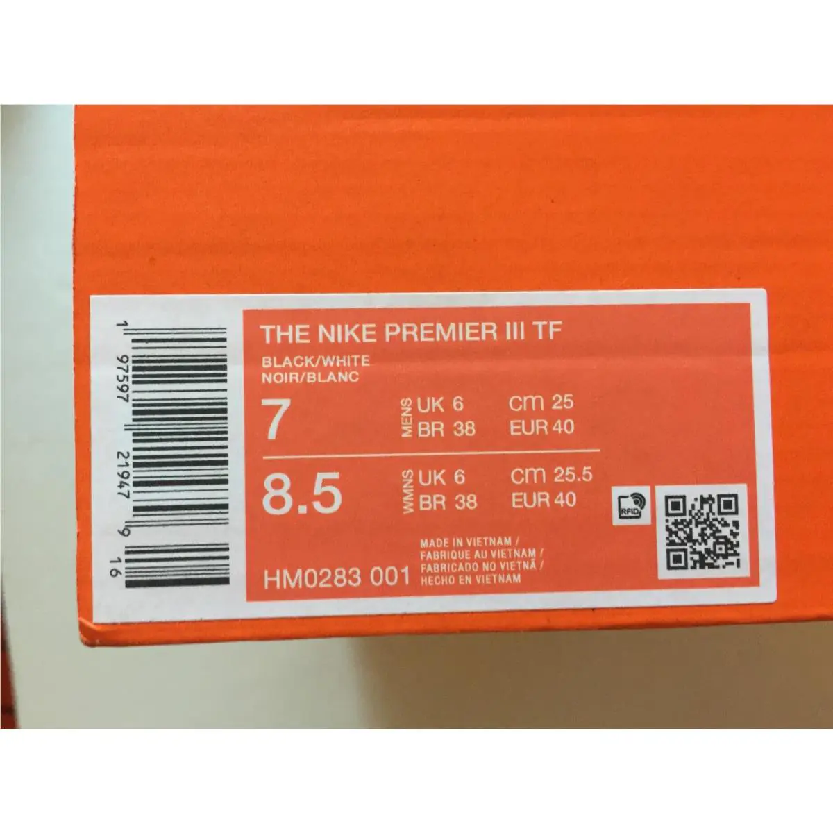 Nike shoes - Nike Premier 3 - Premier - HM0283-001 - Black (UPC: 197597221861) 6