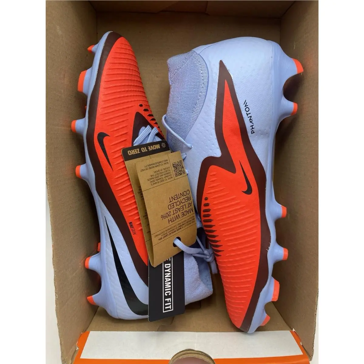 Nike shoes - Nike Phantom 6 - Phantom - HQ2278 400 - Royal Tint/Bright Crimson (UPC: 198482613143) 5