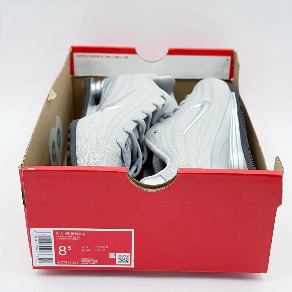 Nike shoes - Nike Shox Z - Shox - HQ7540-001 - Silver (UPC: 198486804226) 0
