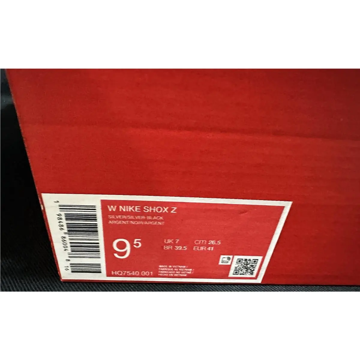 Nike shoes - Nike Shox Z - Shox - HQ7540-001 - Sliver 0