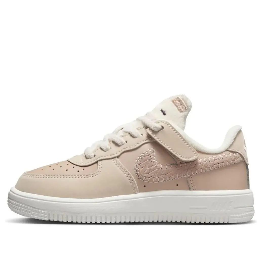 Little Kid`s Nike Air Force 1 Low Easyon SE 1 Sndrft/pl Ivry FZ4514 100 - 9 - Sanddrift/Pale Ivory-Sail