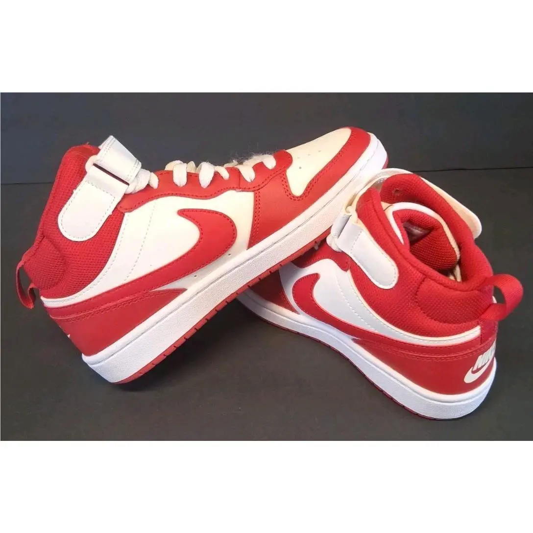 Nike shoes - Sail/Gym Red- White 3