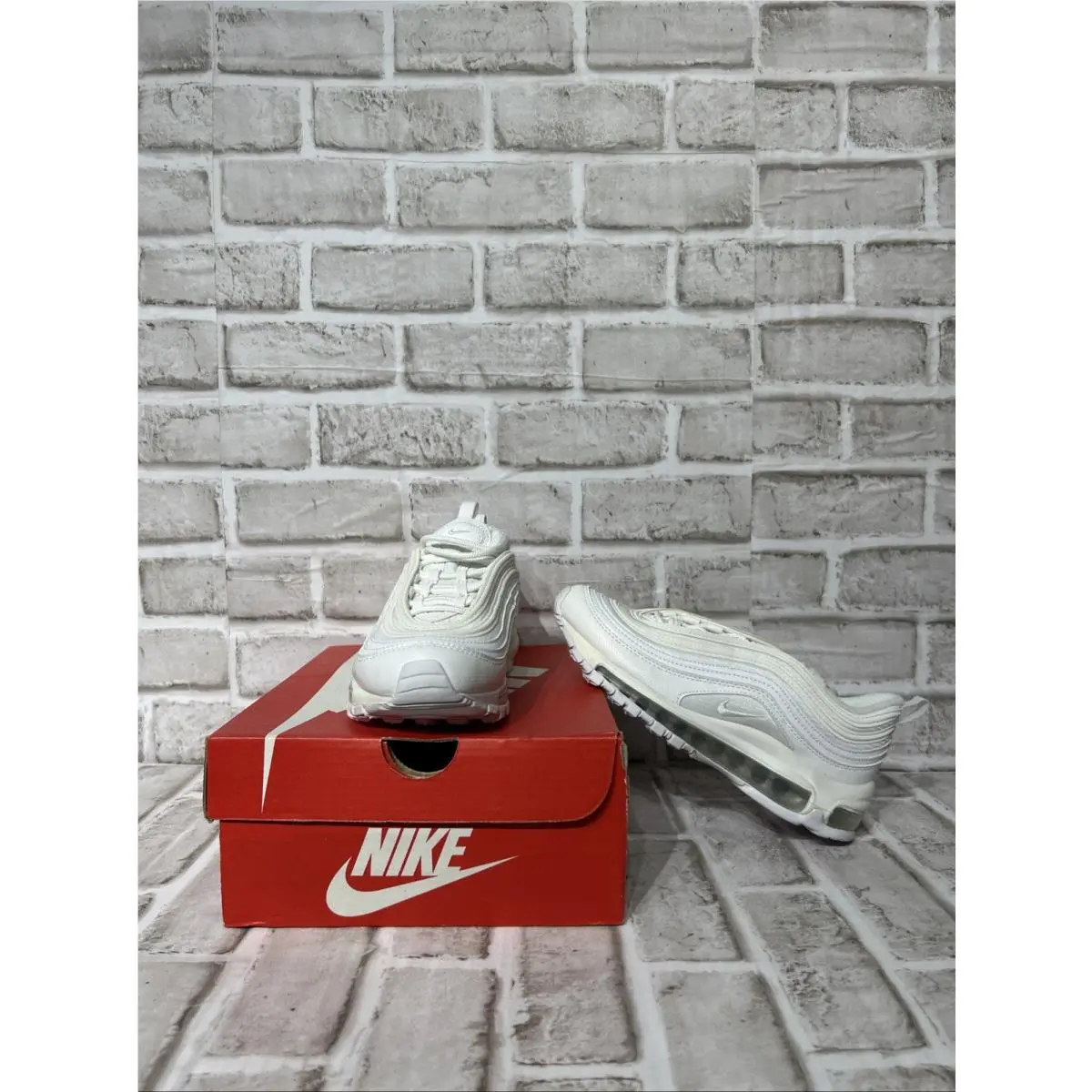 Nike shoes - Nike Air Max 97 (GS) - 921522-104 - White 0