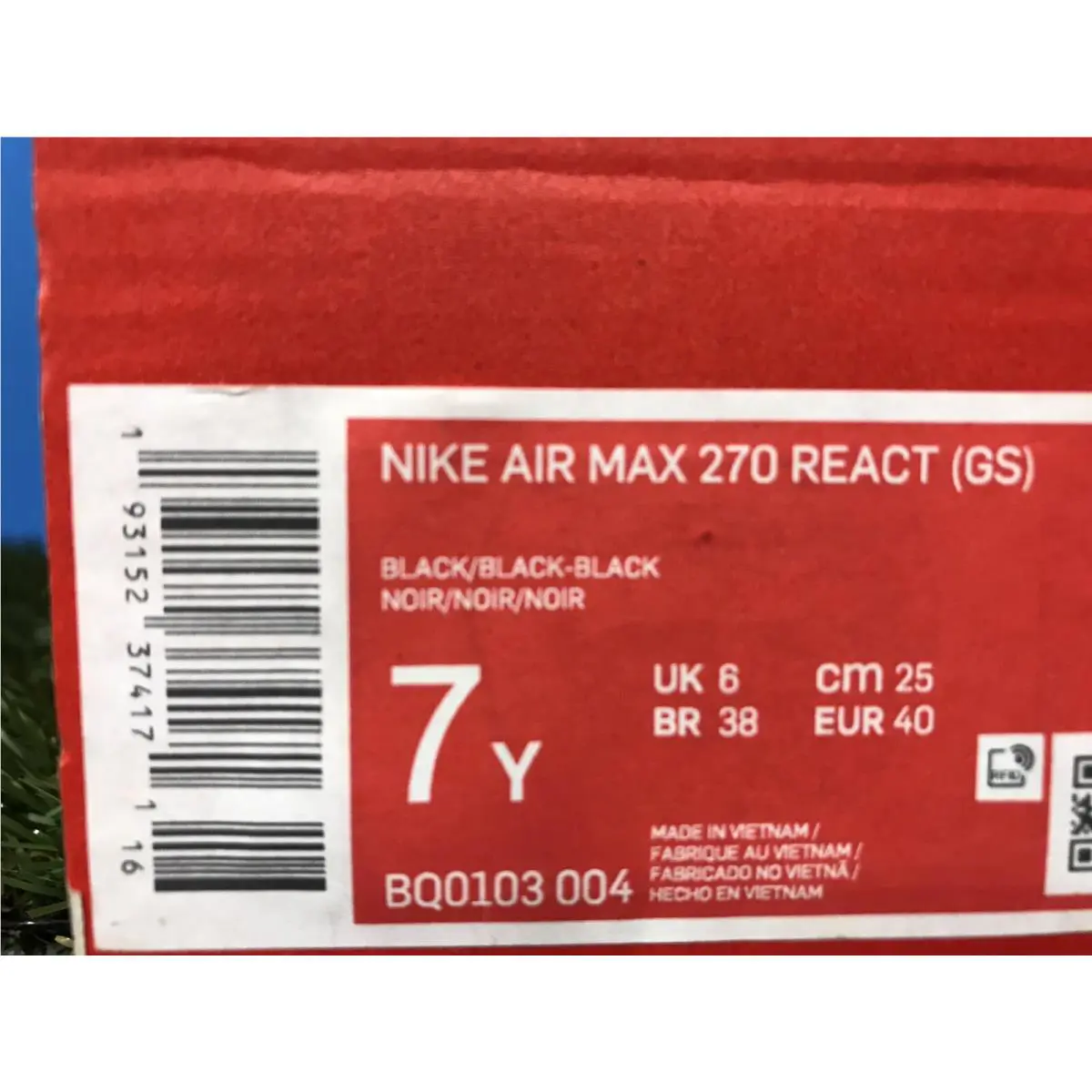Nike shoes - Nike Air Max 270 - Air Max - BQ0103 004 - Black (UPC: 193152374157) 3