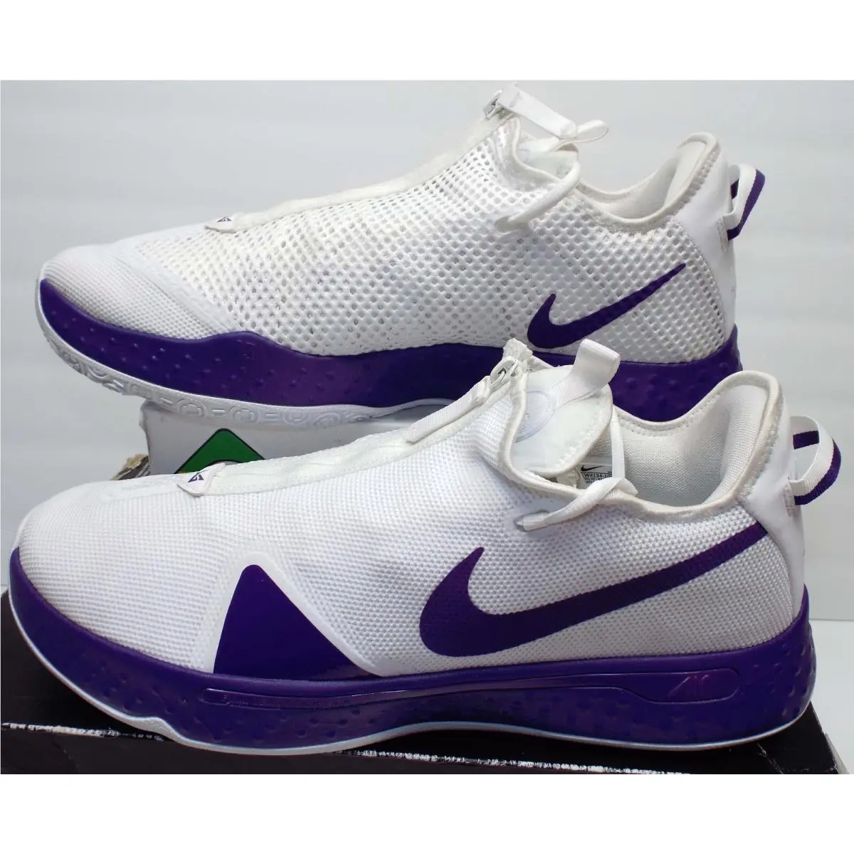 Nike shoes - PG 4 TB Promo - Promo - CW4134-106 - White & Field Purple 0